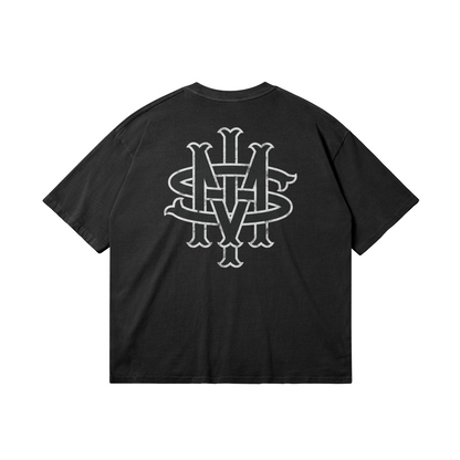 MATERIALISM 'University' T Shirt [vnt.blk].