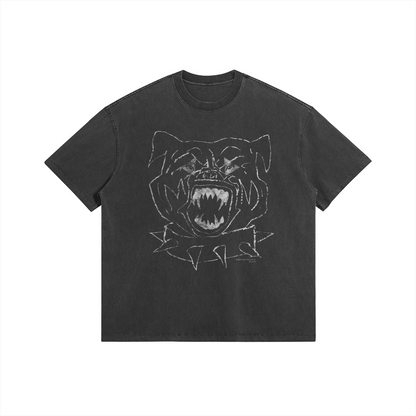 MATERIALISM X STILES BE 'CANINE' T Shirt [vnt.blk].