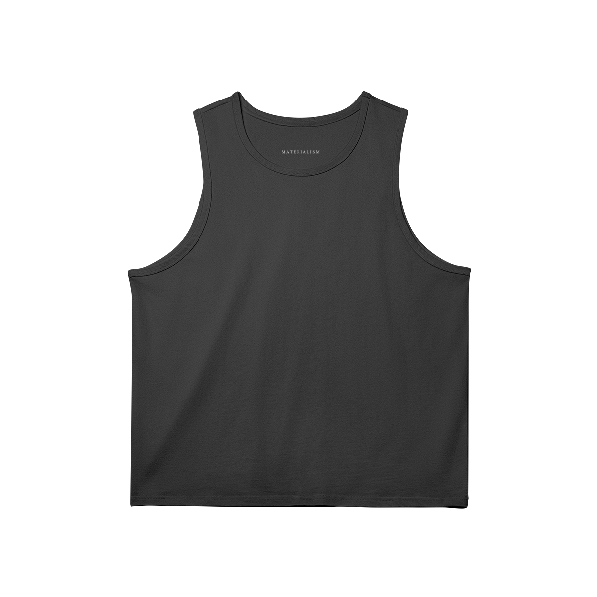 MATERIALISM Longline Tank [blk]