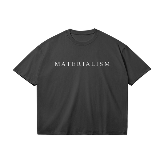 MATERIALISM 'Logo' T Shirt [blk]