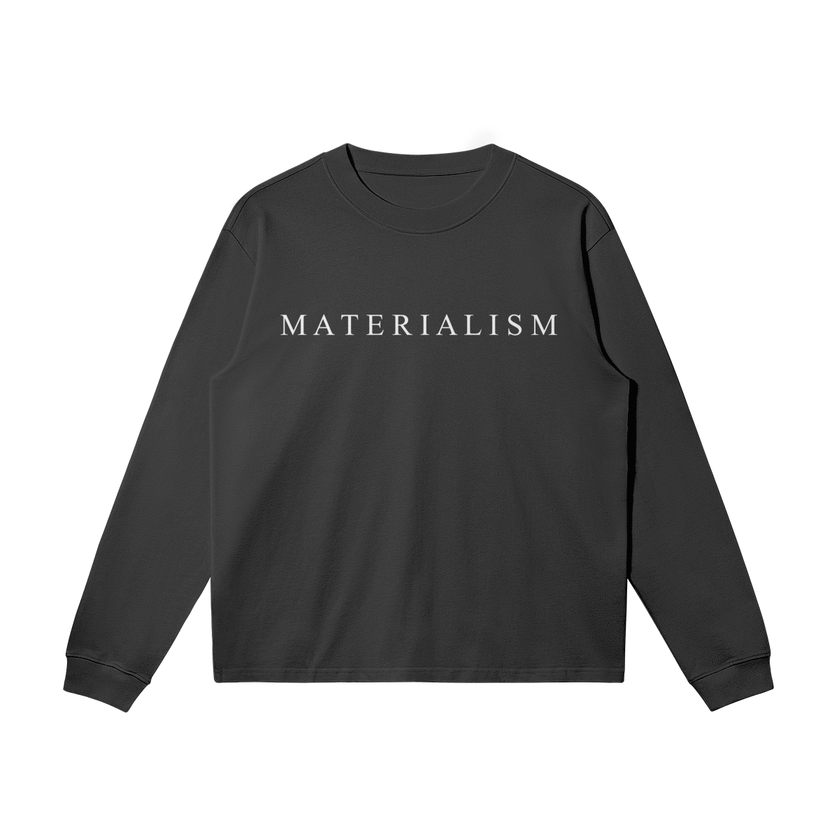 MATERIALISM 'Logo' L/S T Shirt [blk]