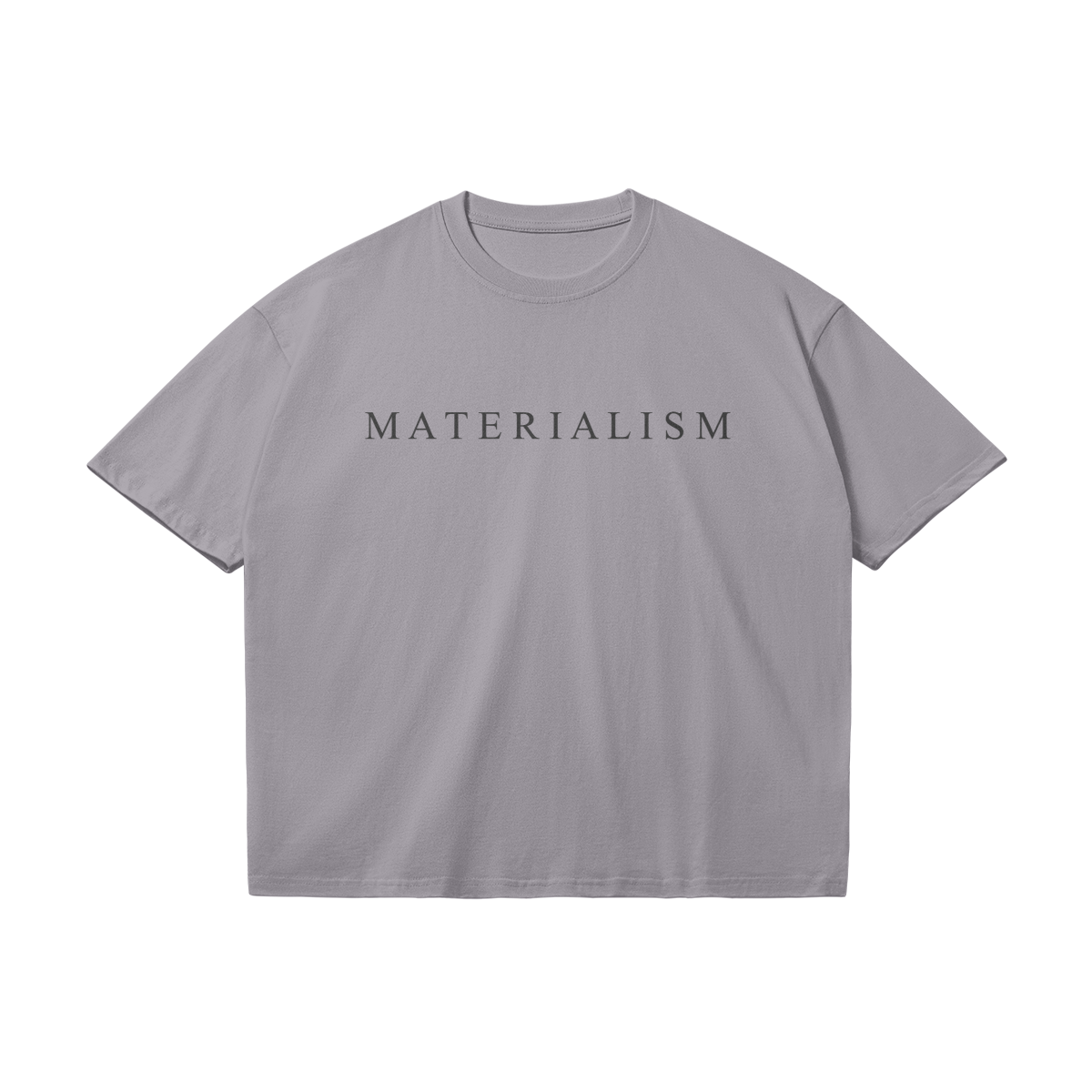 MATERIALISM 'Logo' T Shirt [l.gry]